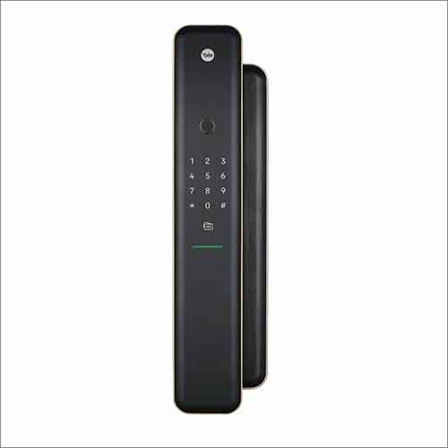 Yale Luna Pro Smart Lock With Fingerprint Pin Rfid And Manual Key (Bluetooth Module And Wifi Bridge Included) - Color: Black