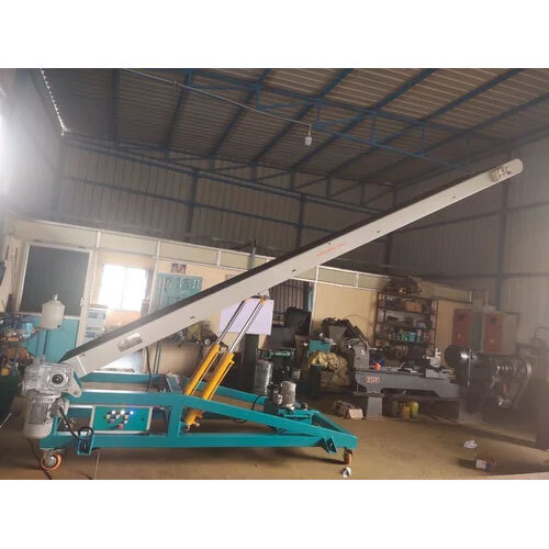 Truck Loading And Unloading Conveyor - Color: Blue Grey