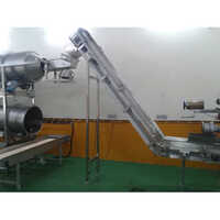 Chips Belt Conveyor - Color: Grey