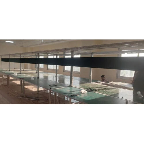 Motorized Roller Conveyor - Color: Grey