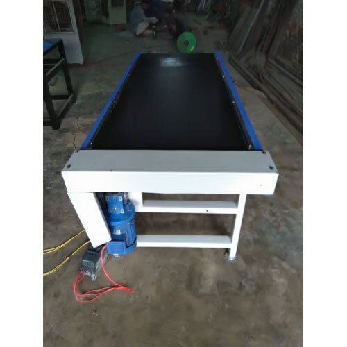 Conveyor Belt Machine - Color: Blue White Black