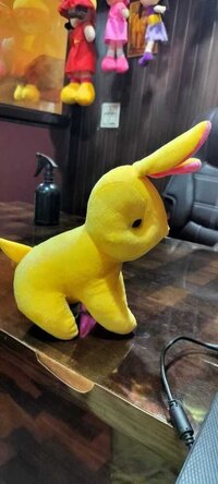 YELLOW RABBIT  SOFT TOYS