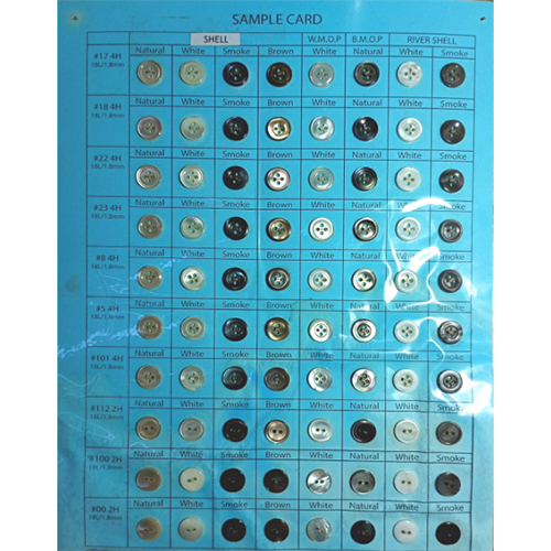 Sample Card Button - Color: Multicolor