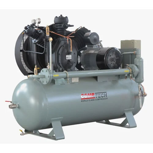 25 Hp High Pressure Air Compressor - Color: Grey