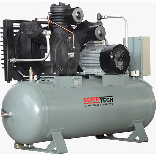 15 Hp Industrial Air Compressor - Color: Grey