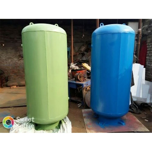1000 Litre Air Receiver Tank - Color: Green And Blue