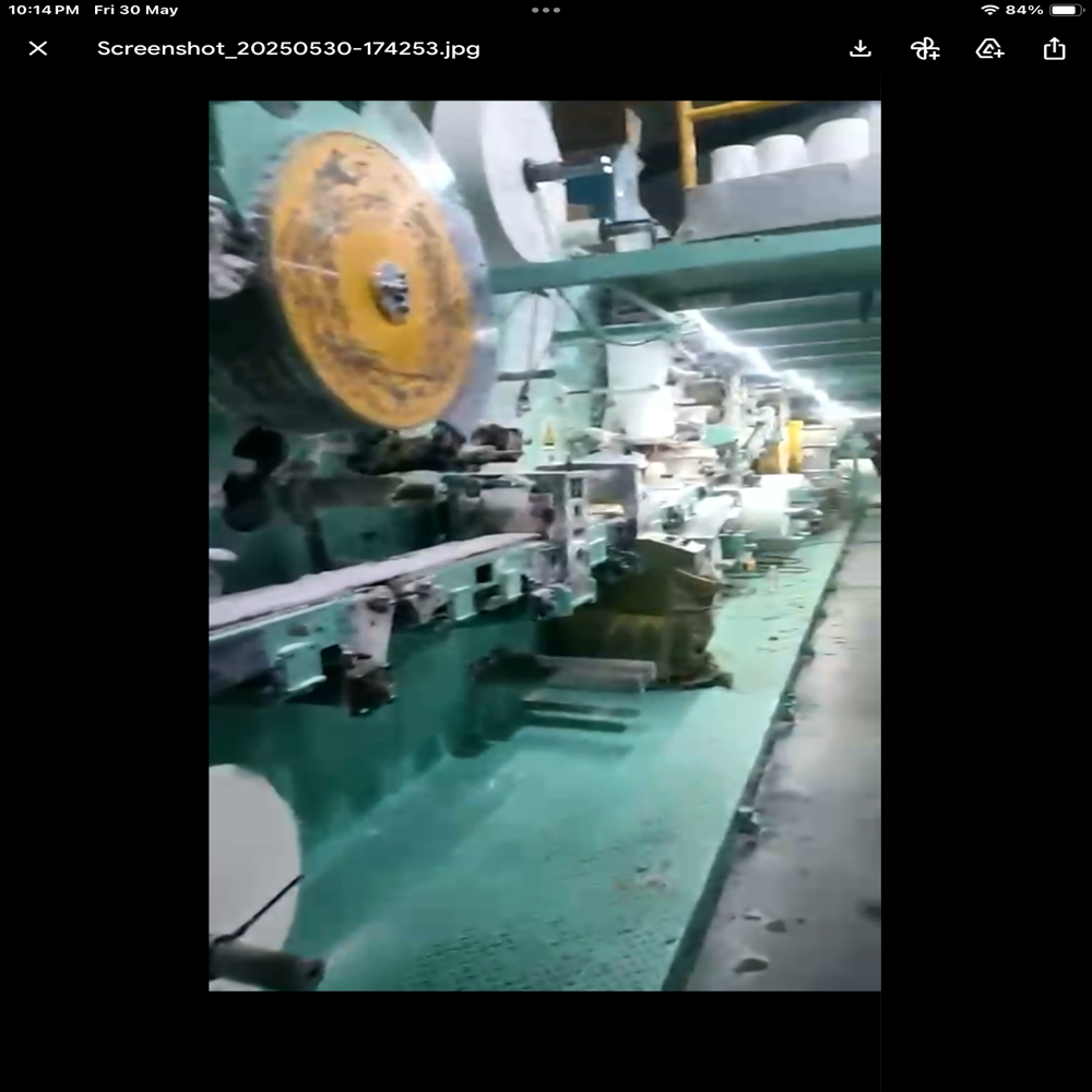 Running Adult Diaper Machine - Color: Blue