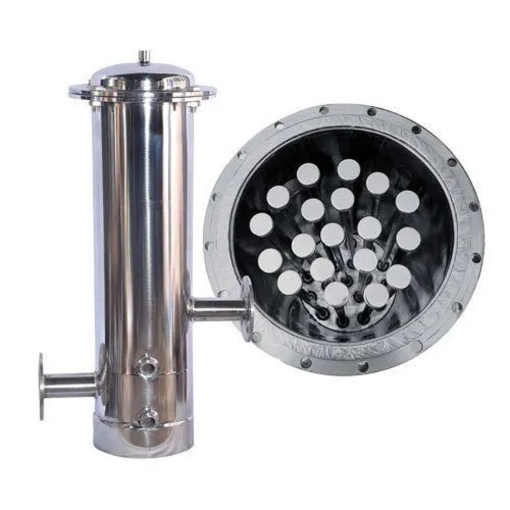 Ss Duplex Filter Housing - Color: Silver