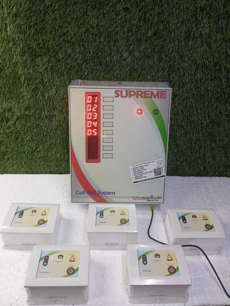 Nurse Call Bell 8 User. - Application: Hospital