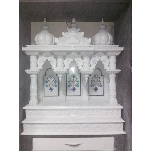 Pure White Marble Temple - Pattern: Designer