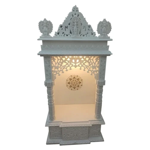 Vertical White Marble Temple - Pattern: Designer