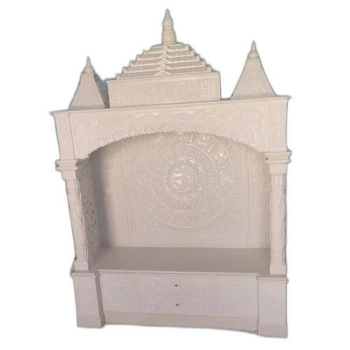 Indoor White Marble Temple - Pattern: Designer
