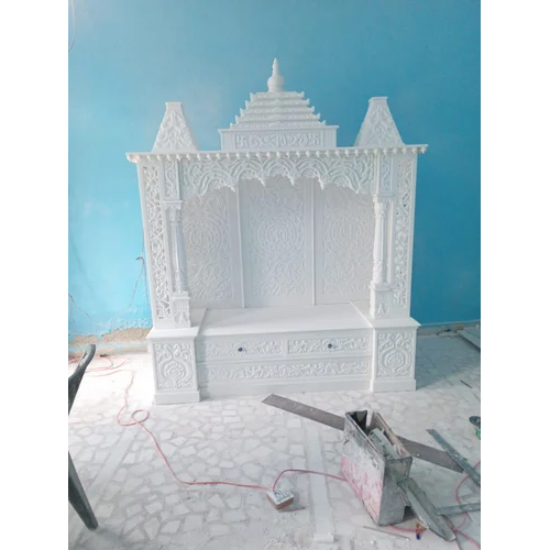 Pure White Marble Temple - Pattern: Designer