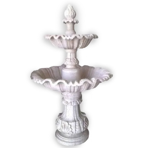Makrana Marble Fountain - Color: White