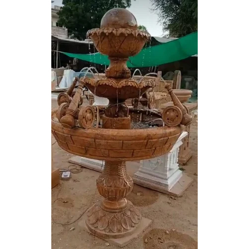 Bidasar Marble Fountain - Color: Brown