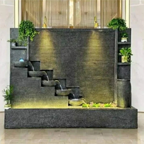 Black Marble Stone Fountain - Feature: High Quality