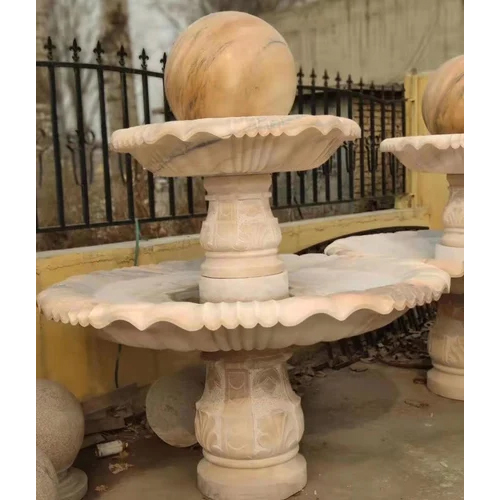 Pink Marble Water Fountain - Feature: High Quality