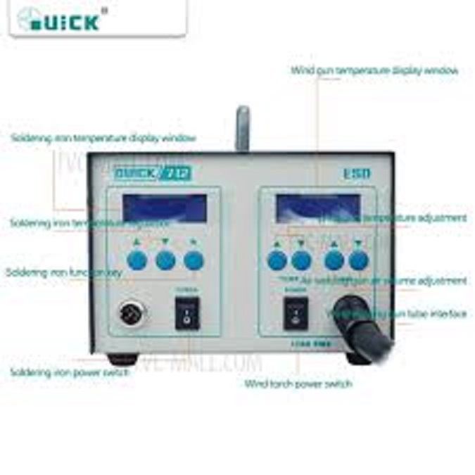 QUICK 712 SMD rework system
