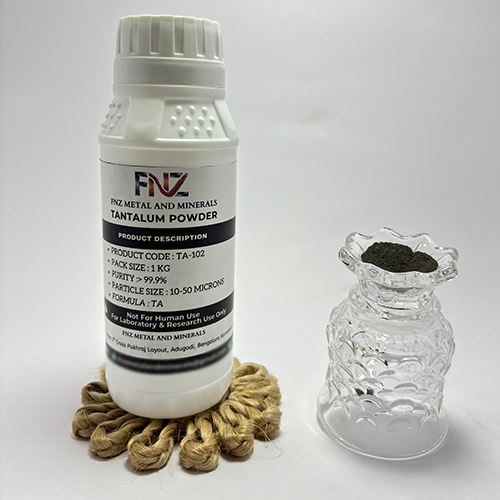 Tantalum Powder - Color: Black