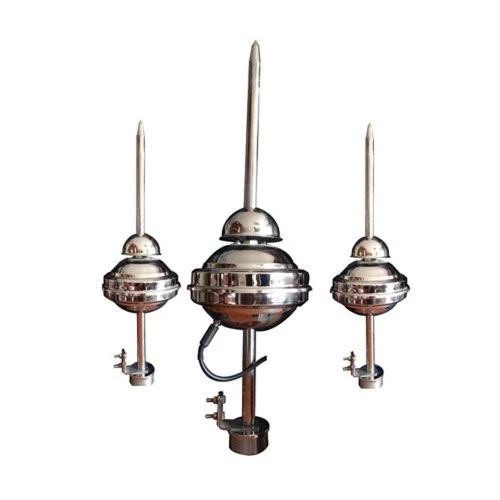 Advanced Ese Lightning Protection System - Height: 500 To 800 Millimeter (Mm)