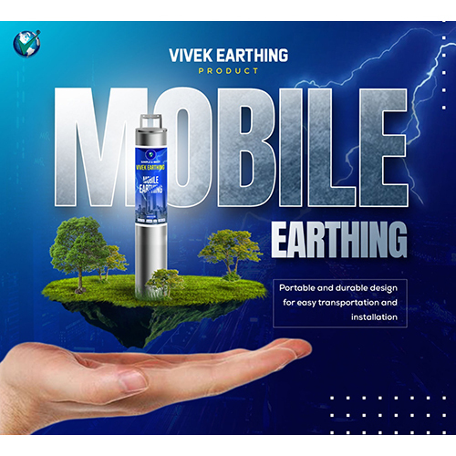 Portable Mobile Earthing - Material: Copper Clad Steel