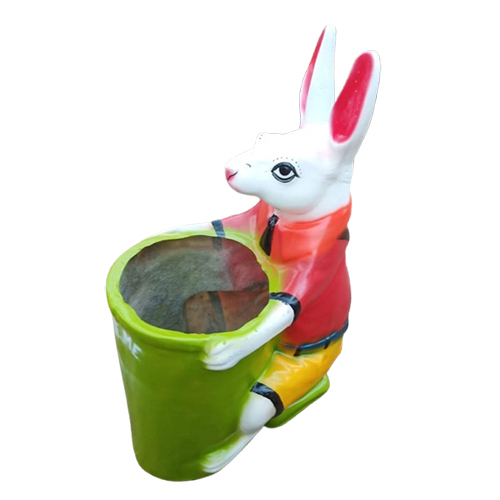 Frp Mini Mouse Dustbin - Color: Multicolor