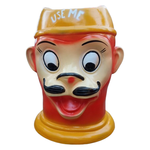 Frp Tomb Dustbin - Color: Multicolor