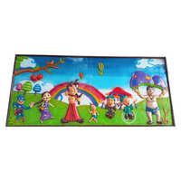 Frp Chota Bheem Family Wall Mural - Color: Multicolor