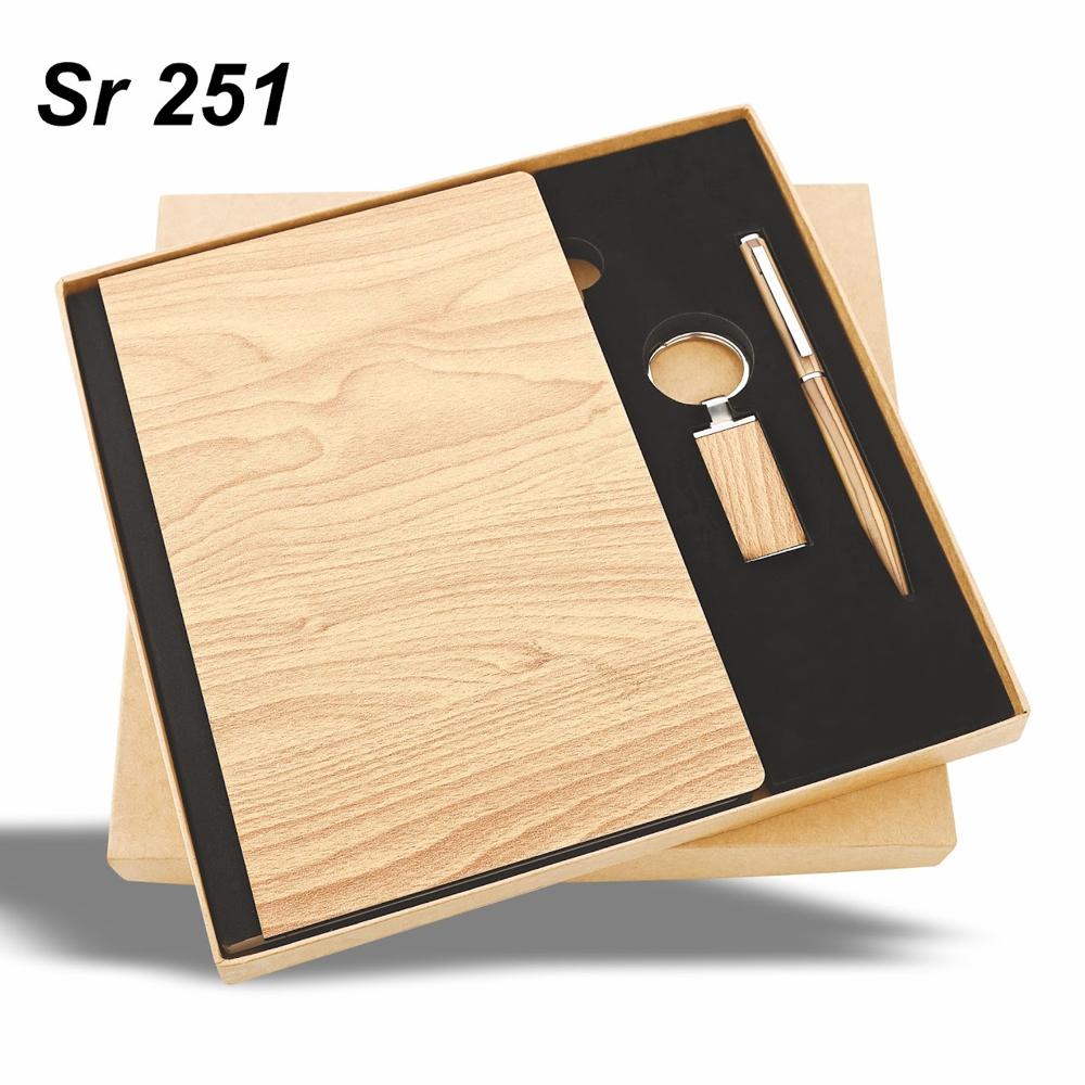Lightwood Diary, Pen & Keychain Set