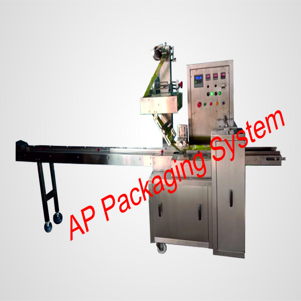 Horizontal Flow Wrap Cookies Tray Packing Machine