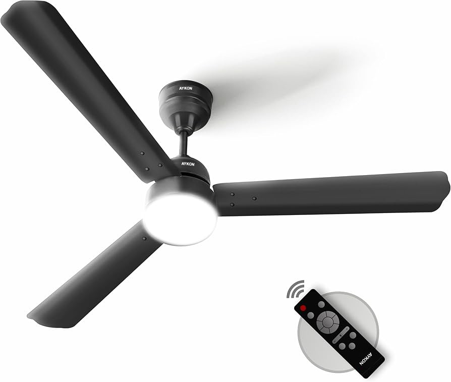 BLDC FAN WITH LED MS BODY WITH REMOTE