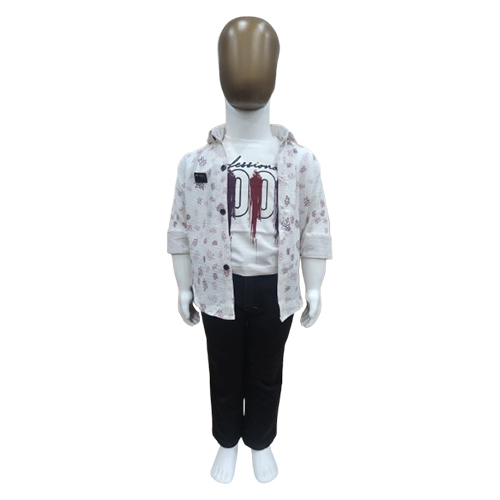 Boys Printed  3 Piece Set