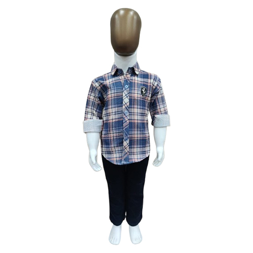 Boys Check 3 Piece Set