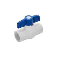 34 uPVC Ball Valve Short Handle