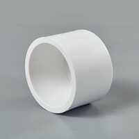 1 12 Upvc End Cap - Color: White