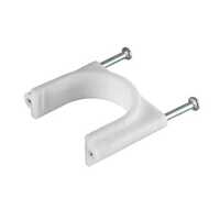 34 Pvc Clamp - Color: White