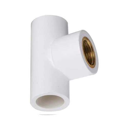 12 uPVC Brass Tee