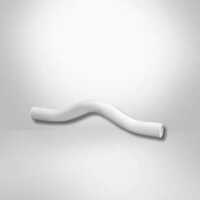 1 Upvc Step Over Bend - Color: White