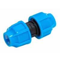 Pp Compression Pipe Coupler - Shape: Round