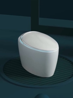 Smart Floor Mount - Color: White