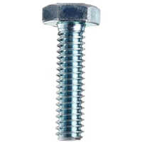 Zinc Coated Bolts - Color: Silver