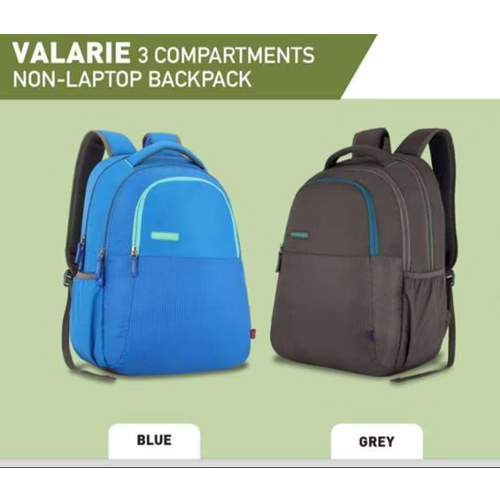 Kamiliant Valarie 3 Compartment Non Laptop Backpack Bags - Color: Multicolor