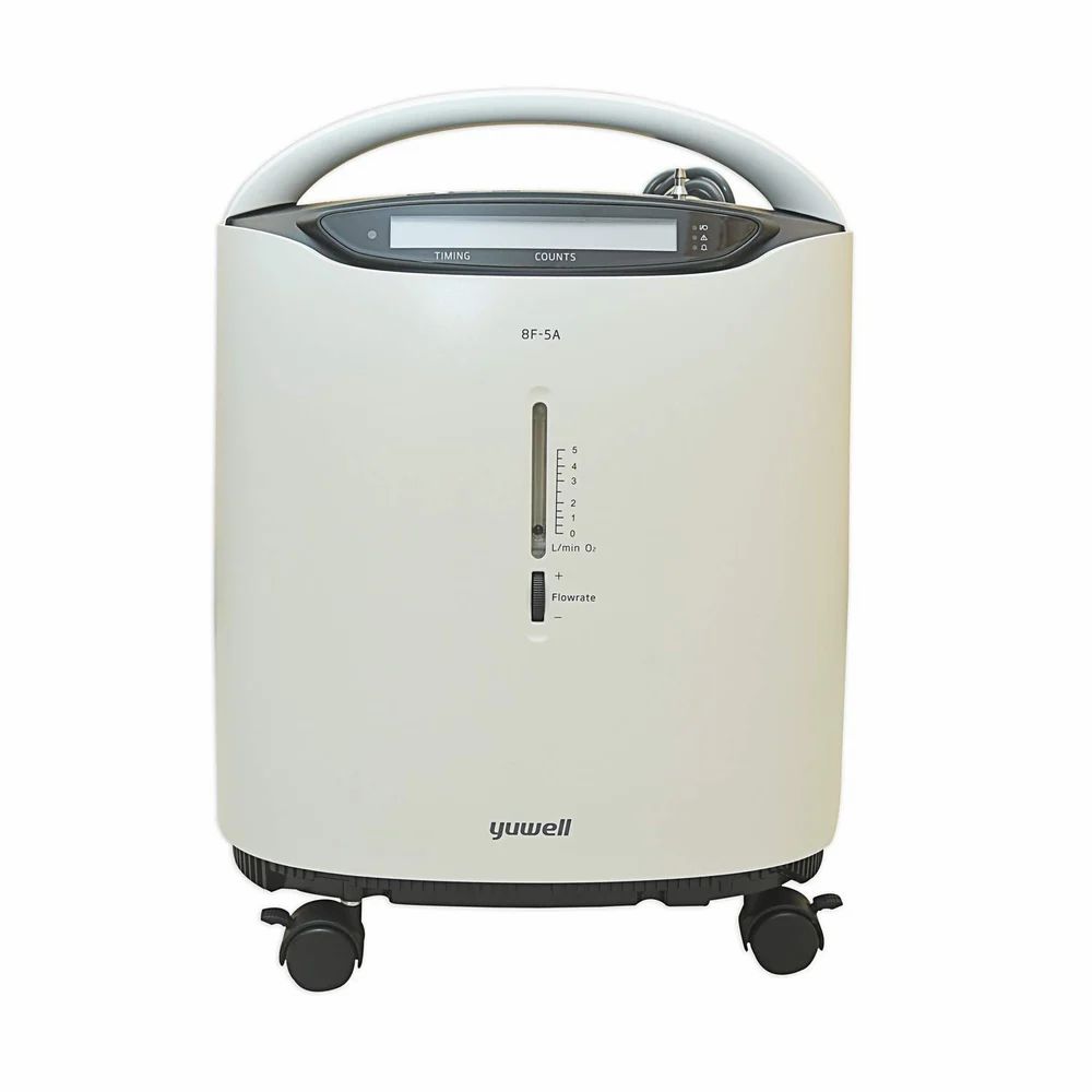 Yuwell 7f 5lpm Oxygen Concentrator - Color: White