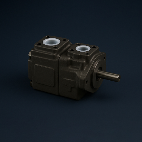 Kt6-M Series Mobile Vane Pump - Color: Black