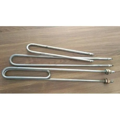 U Type Tubular Heater - Color: Silver