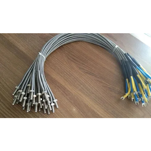 M6 Screw Type Thermocouple Wire - Color: Silver