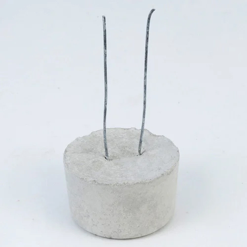 125Mm Concrete Cover Block - Color: Gray
