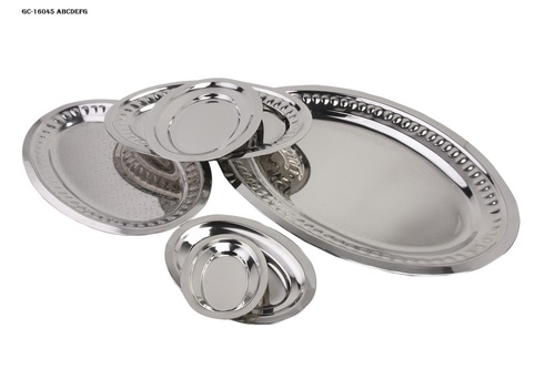 सिल्वर राइस ट्रे