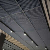 Aluminium False Ceiling Expanded Mesh - Color: Gray
