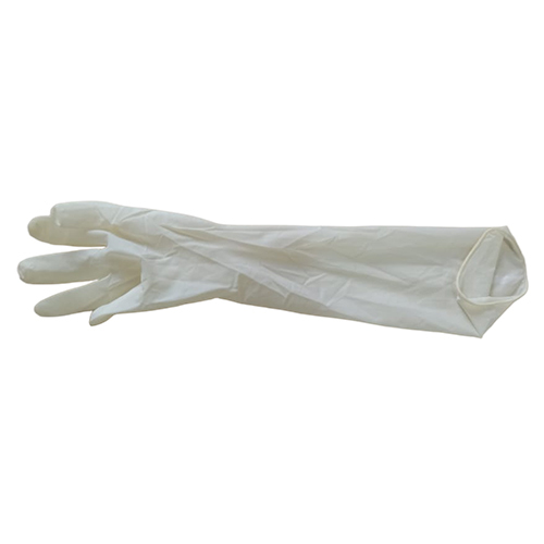 Disposable Long Glove - Color: White